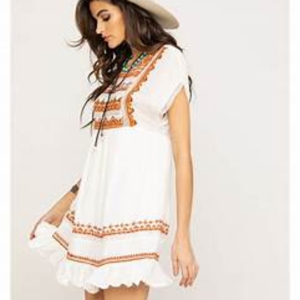 NWT Free People Women's Sunrise Wander Dress